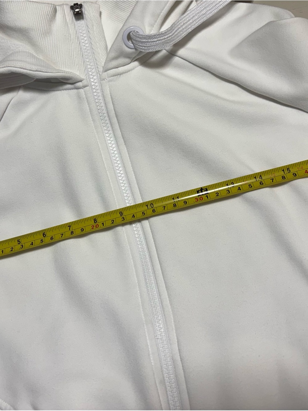 Athleta Cream Full-Zip Hooded Pullover Jacket - Women's - Picture 6 of 8